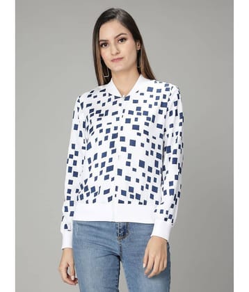 NUEVOSDAMAS Polyester Blend Maroon Bomber Jackets Single