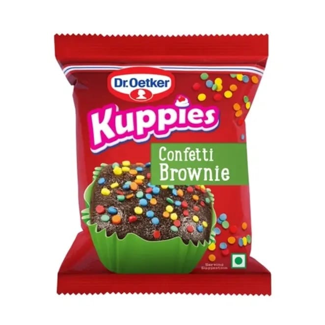 Dr.Oetker Kuppies Confetti Brownie 37g