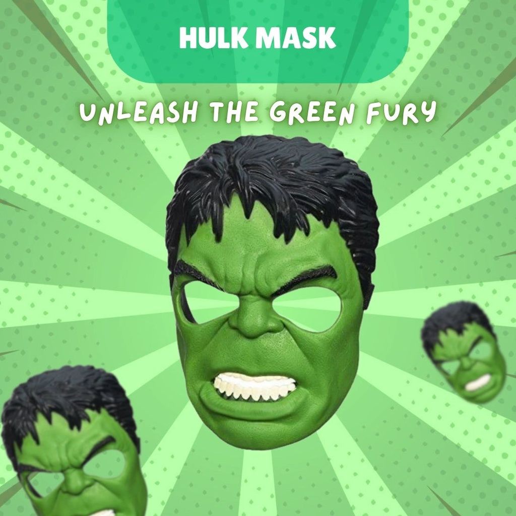 Superhero Hulk Mask for Kids - Party and Festive Needs | Buy online on ZillyBuy