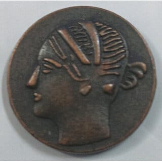 VICTORIA 1839 TOKEN COPPER COIN