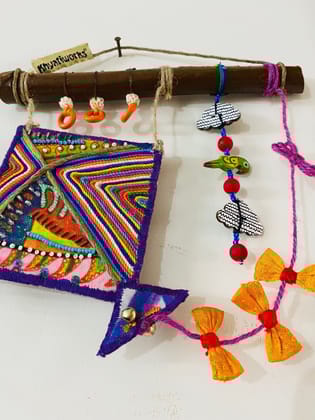 ‘Atang Patang’ Mini Hanging - Purple