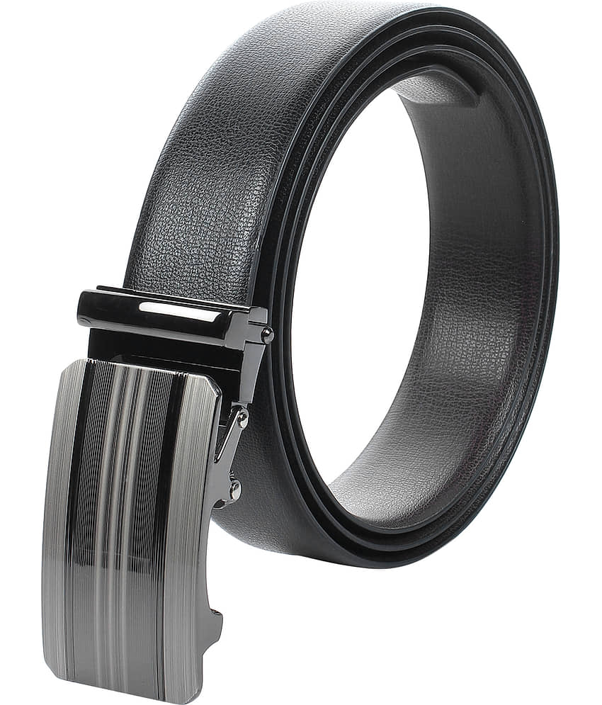 Loopa Black PU Formal Belt Pack of 1