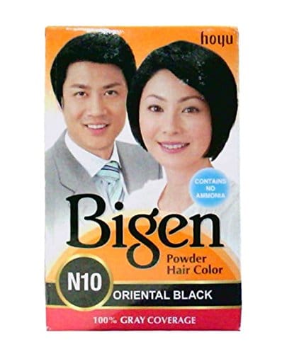 Bigen Powder Hair Color - Oriental Black N10, 6G