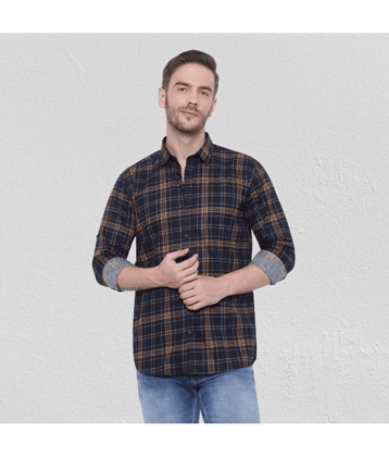 leeway - Multicolor Cotton Blend Slim Fit Men's Casual Shirt ( Pack of 1 )