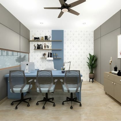 Brown Modern Wooden Office Furniture