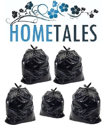 Black Virgin Plastic Dustbin and Garbage bags