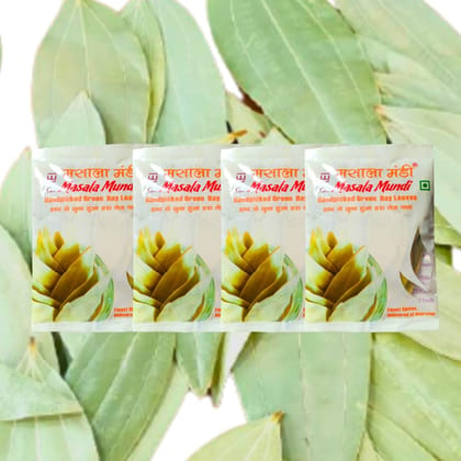 Masala Mundi Bay Leaves 20 grams Handpicked & Stem cut Pack of 4 Masala Mundi Bay Leaves 20 grams Handpicked & Stem cut Pack of 4