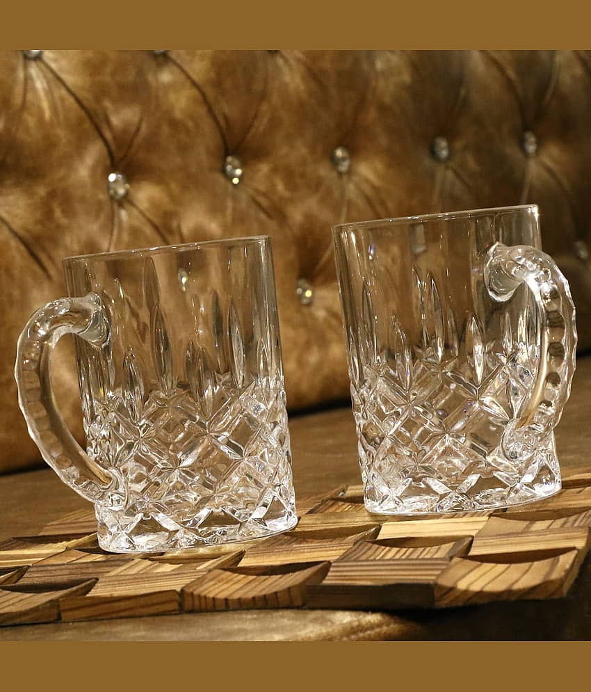 Somil Beer Mug Glasses Set,  450 ML - (Pack Of 2)