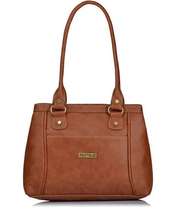 Fostelo Tan P.U. Shoulder Bag