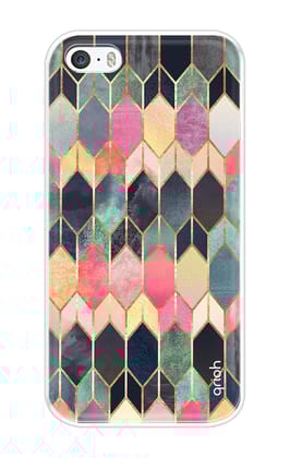 Shimmery Pattern Soft Cover for iPhone 5s