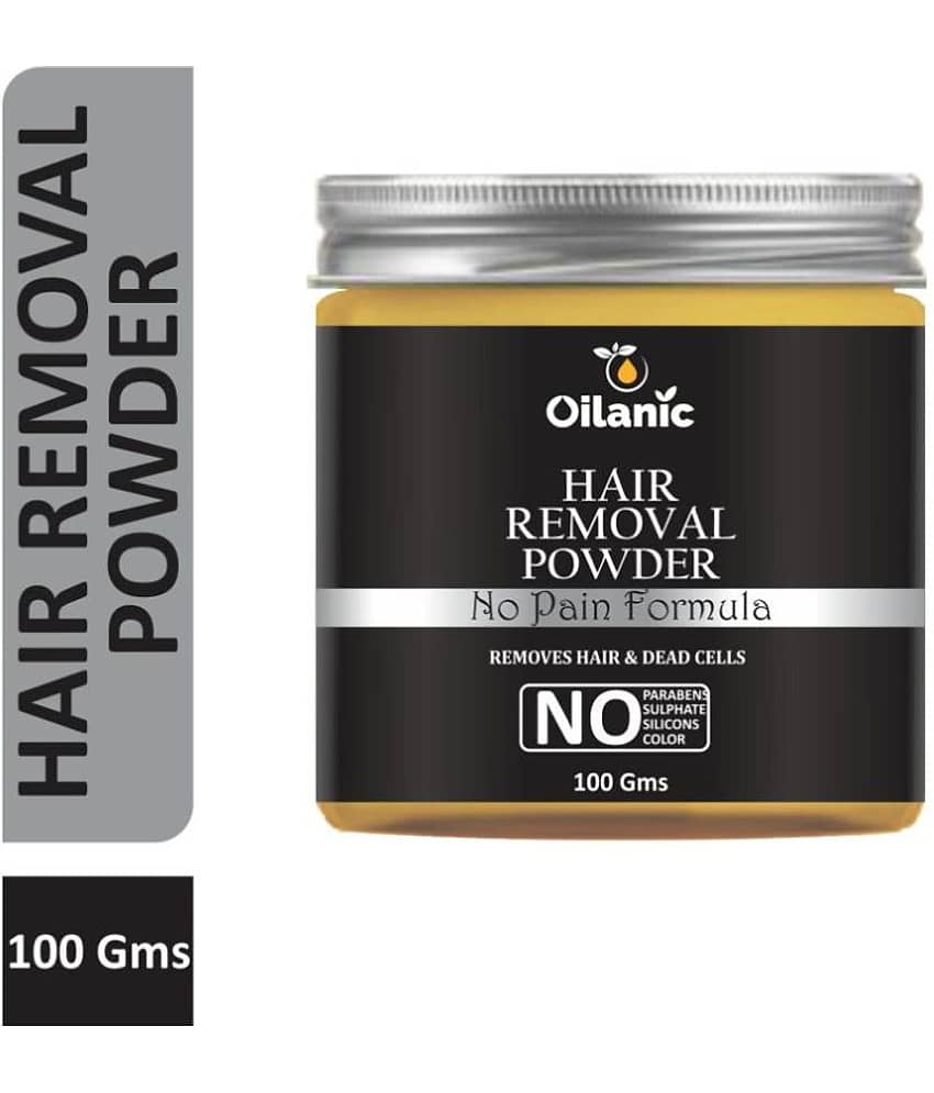 Oilanic  Hair Removal Powder For Removing Hair  Hair Removal Powder From Underarms, Legs & Bikini Line(Three in one) 100 g