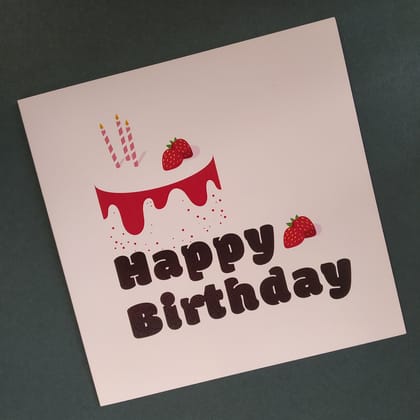 Birthday Greeting Card