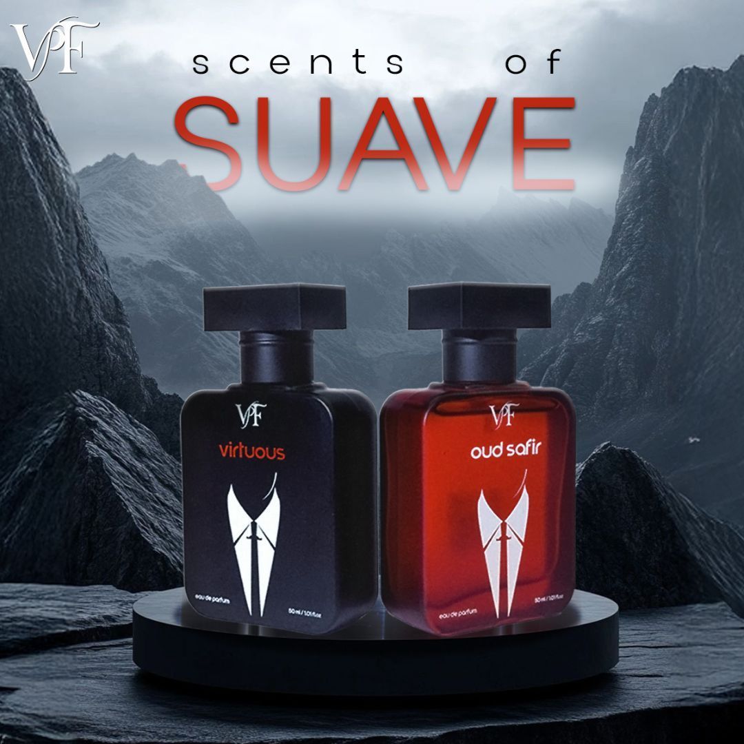 Premium Perfume Gift Sets for Men - Virtuous & Oud Safir