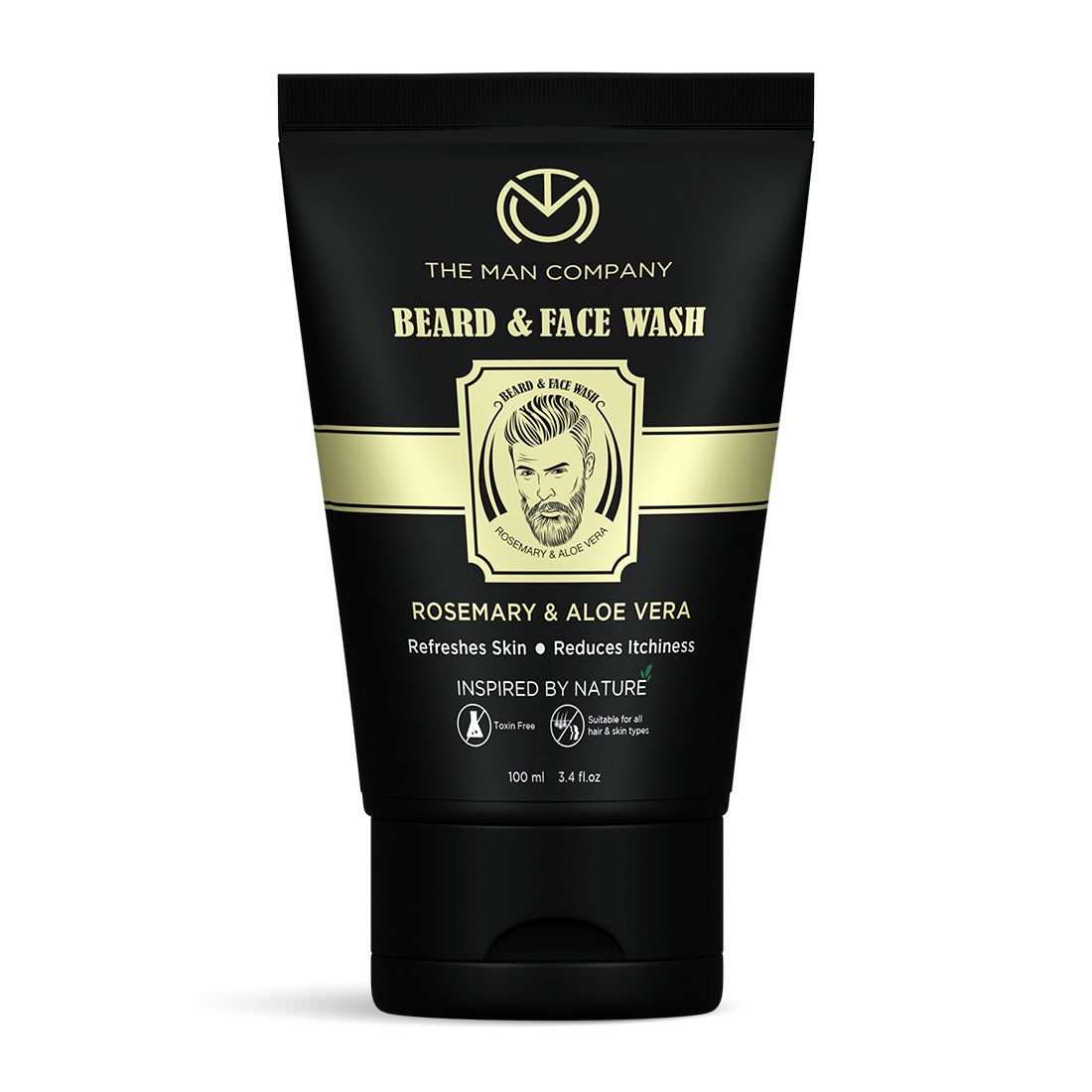 Beard & Face Wash | Rosemary & Aloe Vera Beard & Face Wash | Rosemary & Aloe Vera - 100ml Face Wash at