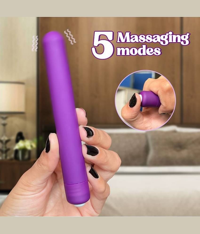 crazynyt Long Bullet Portable Manual Massager