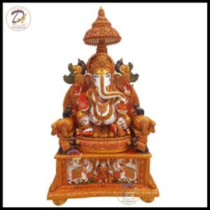 Lord Ganesha Marble Statue Moorti