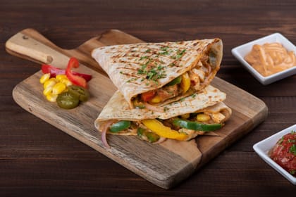 Chicken mexican wrap