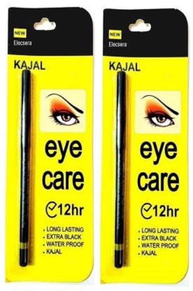 Elecsera black kajal 12 Hr (Black, 0.7 g) - Makeup - Eyes | Buy online on ZillyBuy