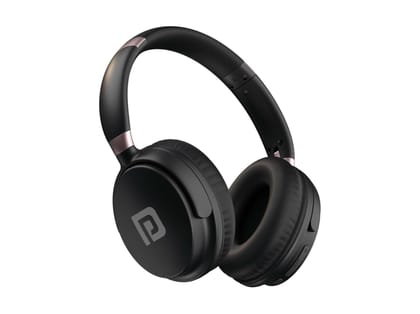 Portronics Muffs M3 40 Hour Playtime. Foldable Design,Type C Fast Charging, In-Built Mic