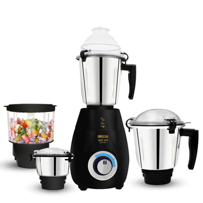 INALSA Mixer Grinder|Coarse Mode for Silbatta-like Texture|Heavy Duty HVDC Motor|7Yr Warranty For Motor|Mixie for Kitchen|4 Jars Including Chopper|Best Mixer|Silent Operation,Jazz 600 HVDC INALSA Mixer Grinder|Coarse Mode for Silbatta-like Texture|Heavy INALSA Mixer Grinder|Coarse Mode for Silbatta-like Texture|Heavy Duty HVDC Motor|7Yr Warranty For Motor|Mixie for Kitchen|4 Jars Including Chopper|Best Mixer|Silent Operation,Jazz 600 HVDC INALSA Mixer Grinder|Coarse Mode for Silbatta-like Texture|Heavy