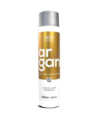 QOD Professional Argan Conditioner 300Ml | Sulphate Free | Sodium Chloride Free, All, 1 Count QOD Professional Argan Conditioner 300Ml | Sulphate Free | Sodium Chloride Free, All, 1 Count - Argan Combo / 300 ml (Pack of 1)