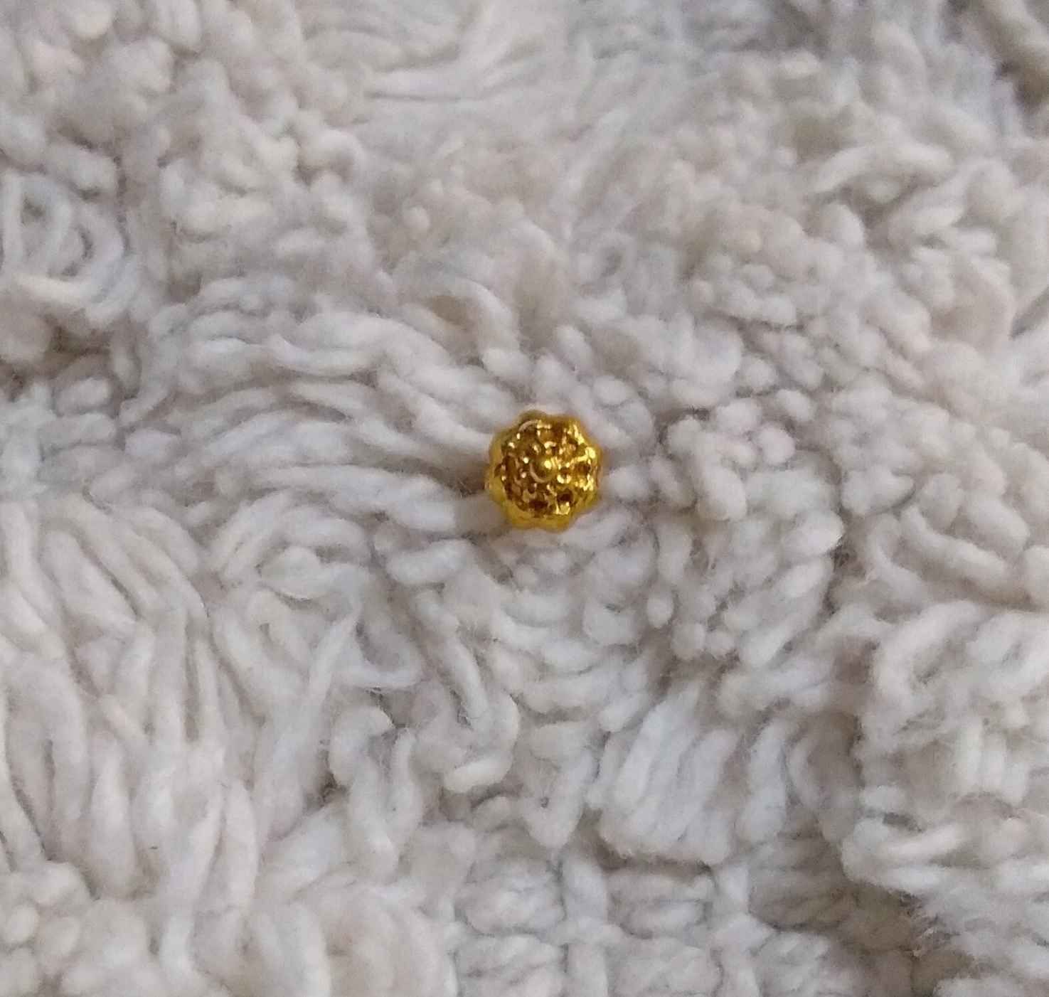Brass Nose Pin - Traditional Style