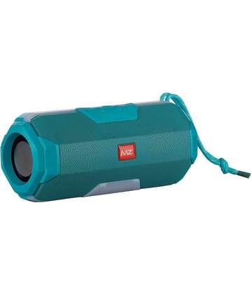 MZ A006 10 W Bluetooth Speaker Bluetooth V 5.0 with SD card Slot Playback Time 6 hrs Green