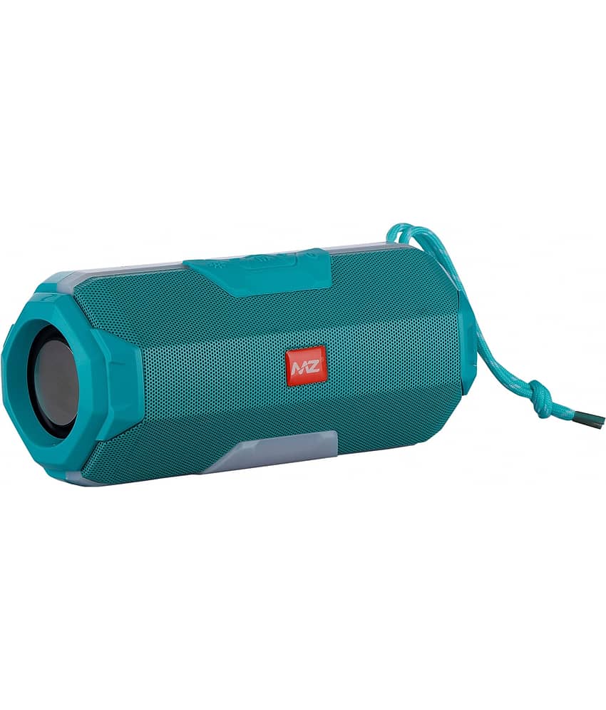 MZ A006 10 W Bluetooth Speaker Bluetooth V 5.0 with SD card Slot Playback Time 6 hrs Green