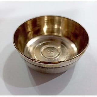 Astro-D Pure Bronze Kansa Bowl (lal kitab Remedy), (Gold, Copper)