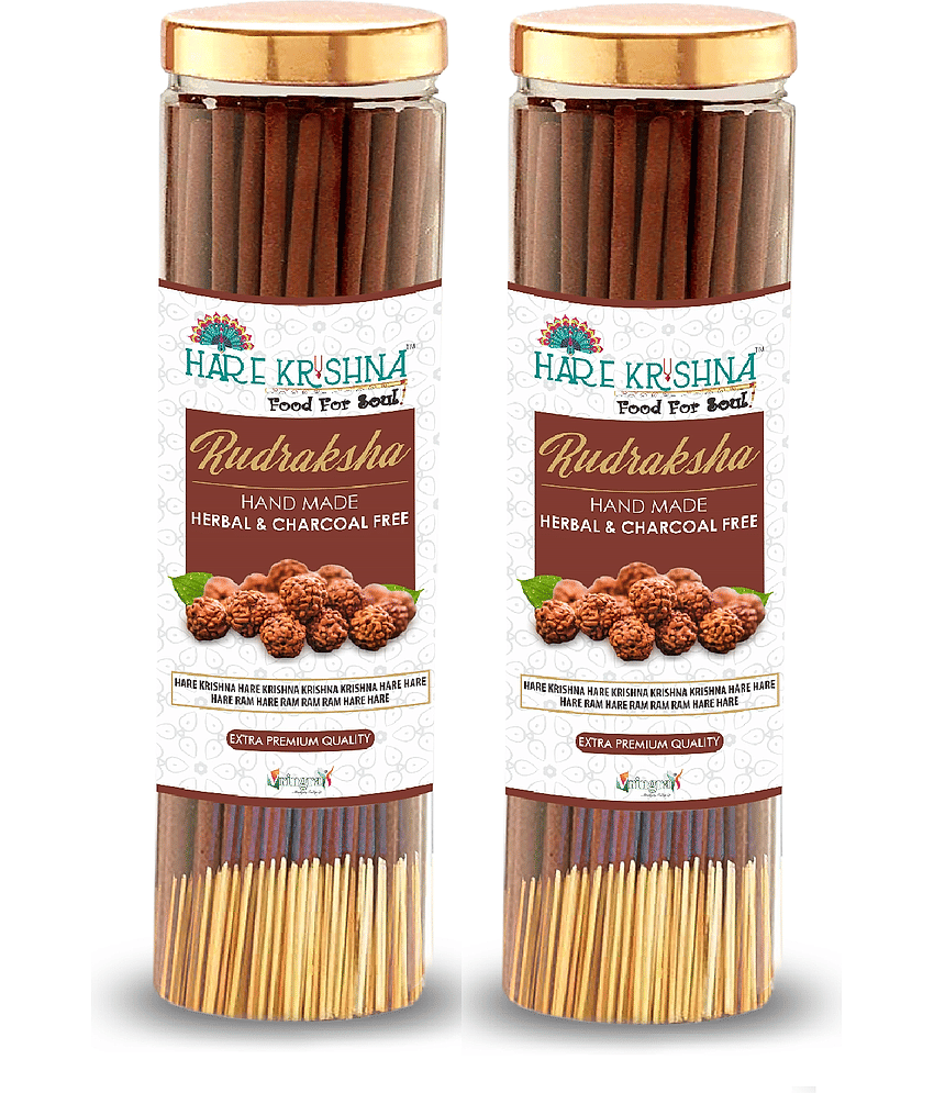 Hare Krishna Incense Stick Aroma,Exotic 200 gm ( Pack of 2 )