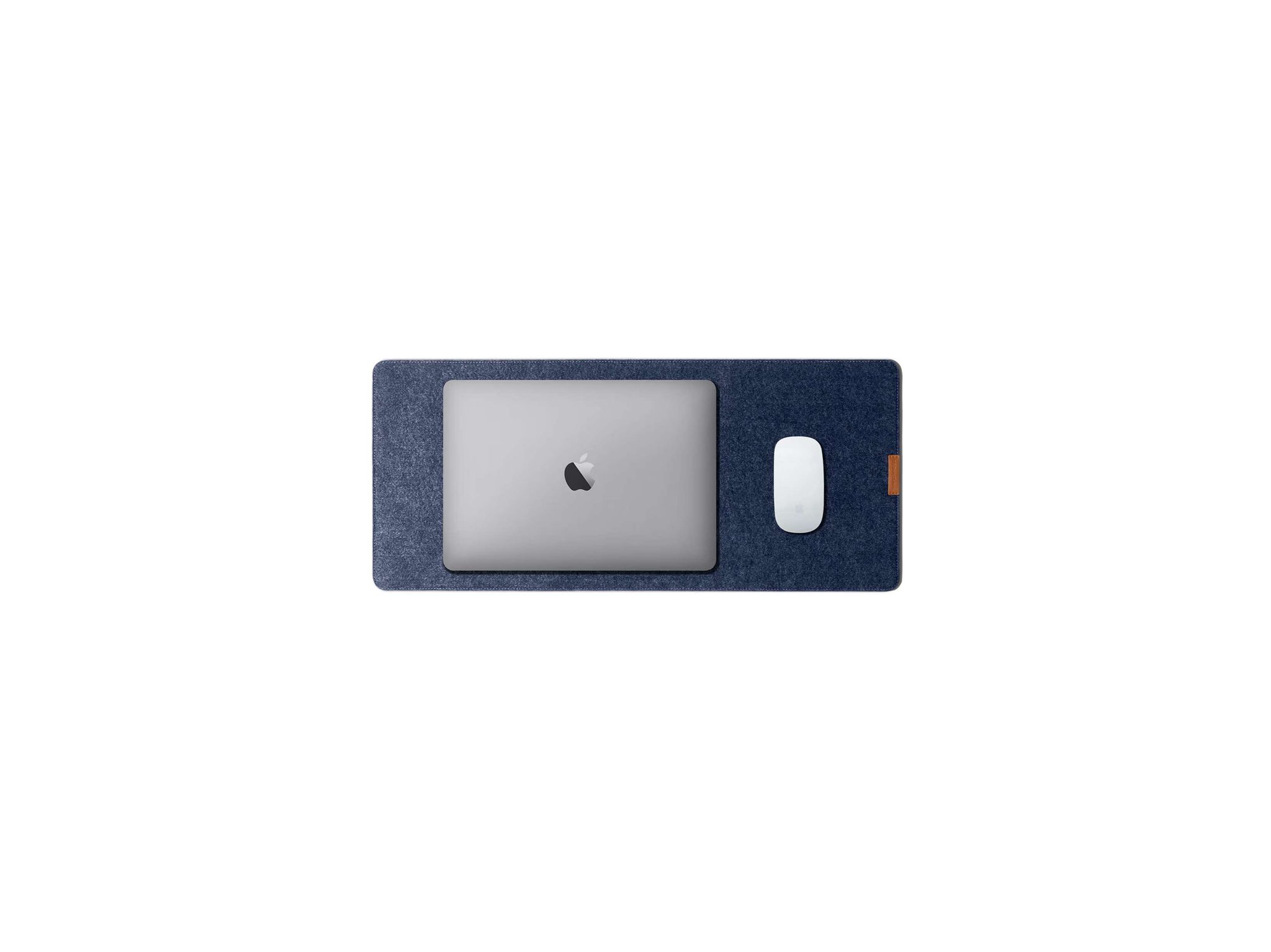 DailyObjects Turf Felt Mini Desk Mat  - Blue