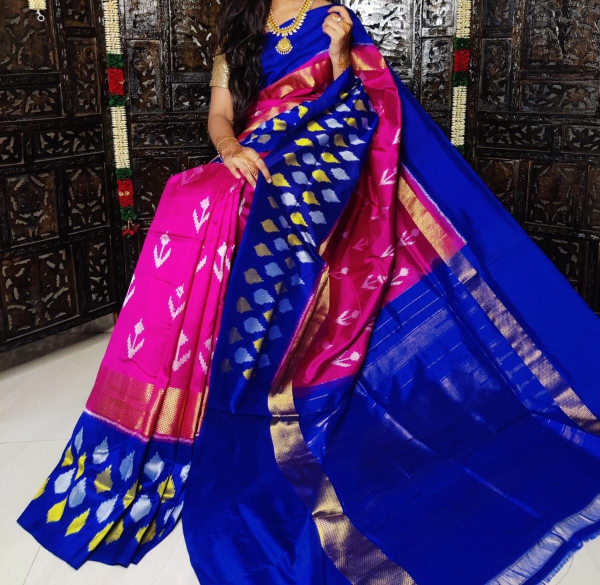 Ikkat Pochampalli Exclusive Style 13-Exclusive