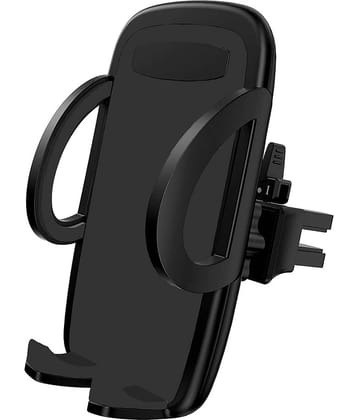 ELV Car Phone Holder, Air Vent Phone Holder for Car 360Rotation Universal in Car Mount | Black