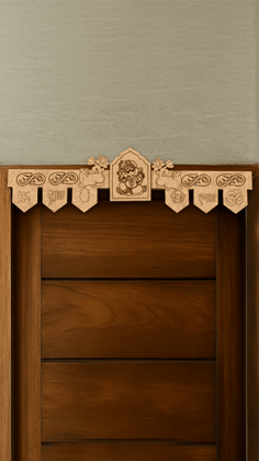 Dbeautify's DIY Lord Ganesha MDF Toran for Main Door