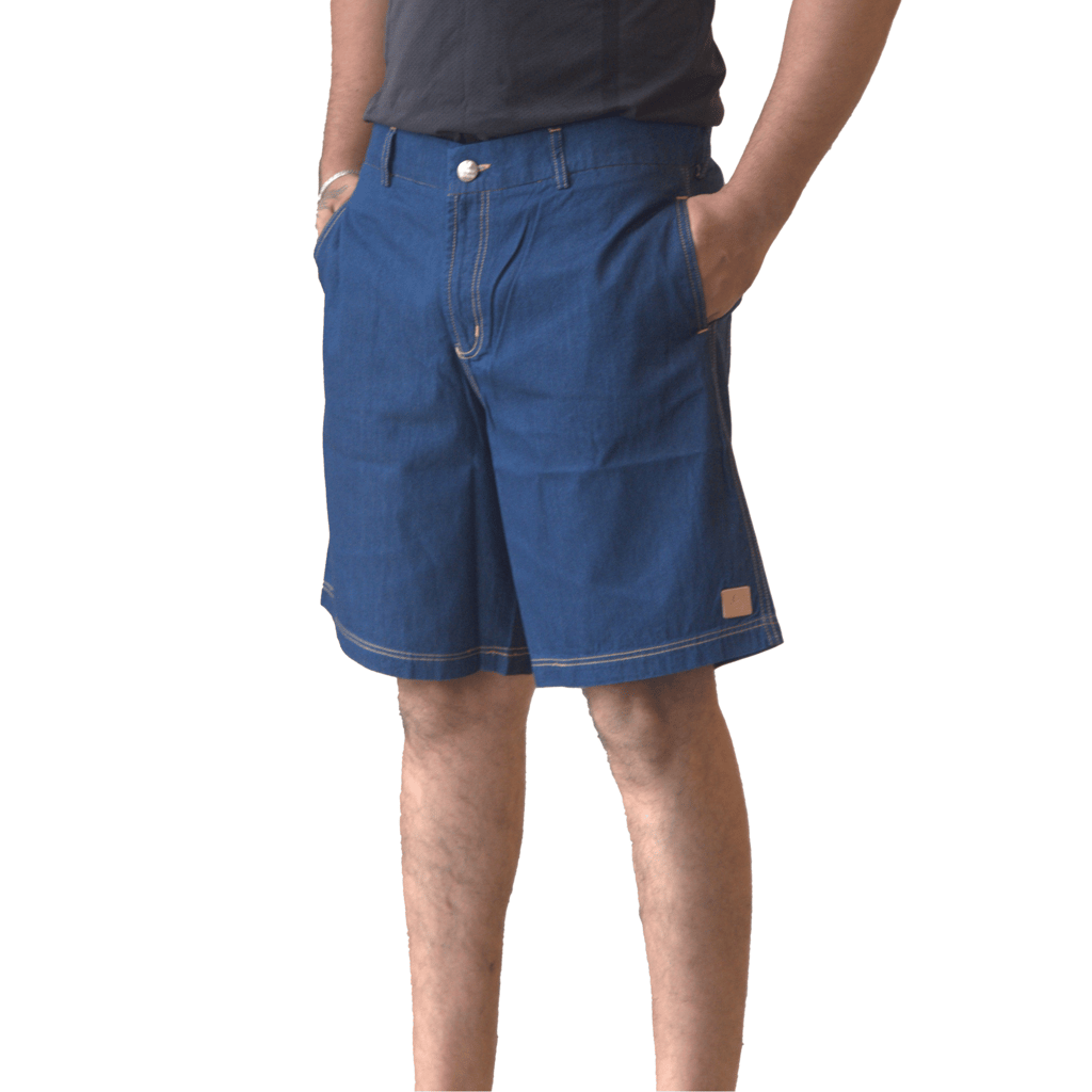 Trendy Men Johnny Gorkha Men's Denim Shorts | 100% Cotton Fabric 2025 at ShopCircuit | ONDC