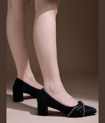 Shoetopia Black Women's Pumps Heels