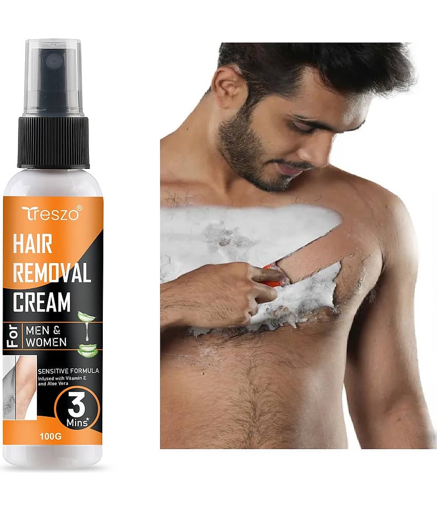 Treszo Natural Hair Removal Hair Removal Creams for Men & Women 100 ( Pack of 1 )