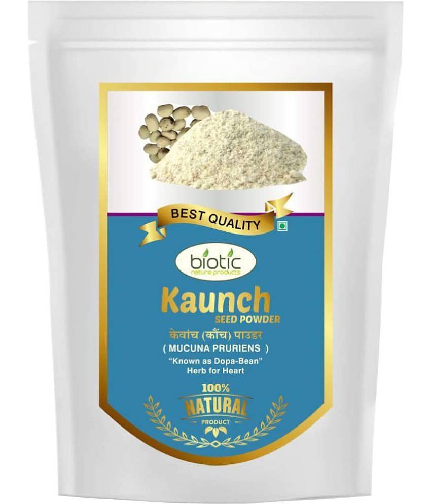 Biotic Kaunch Beej Powder ( Mucuna Pruriens ) Kaunch Seed Powder 200 gm