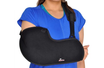 Aktive Support 571 Arm Sling Pouch - Large (Beige)