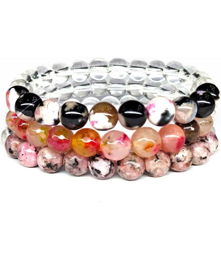 DAIVYA WELLNESS - Multicolor Bracelet ( Pack of 3 )