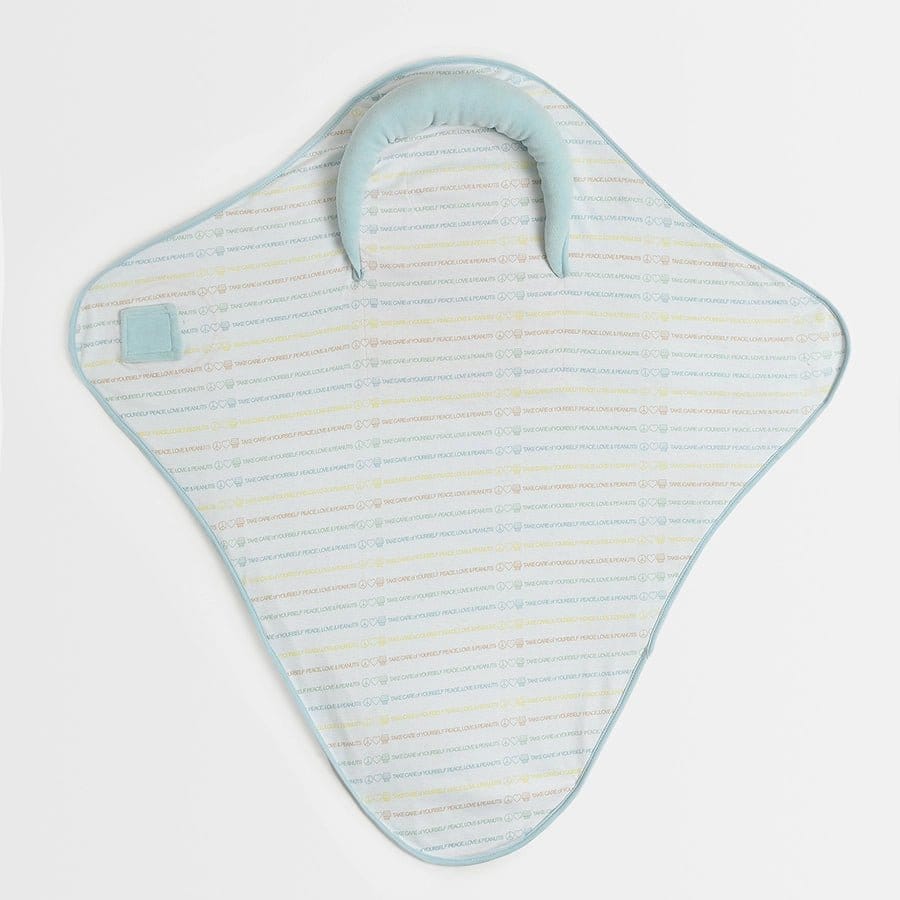 Peanuts™ Sky Blue Double Layer Snug Pod-0-6 M / Sky Blue