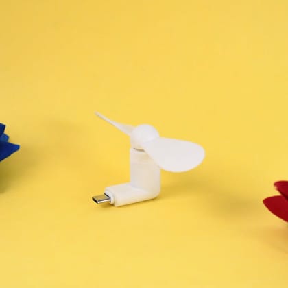 Micro / Android USB Mini Fan Flexible USB Fan (1 Pc / Loose)