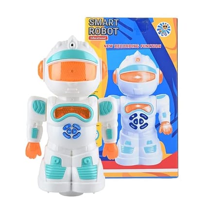 Braintastic Intelligent Robot Learning Machine Dancing Toy with Lights & Music for Kid (Smart Learning Robot)