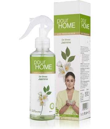 POUR HOME De Stress Jasmine No Gas Room Freshener Spray 250ml ( Pack of 1 )