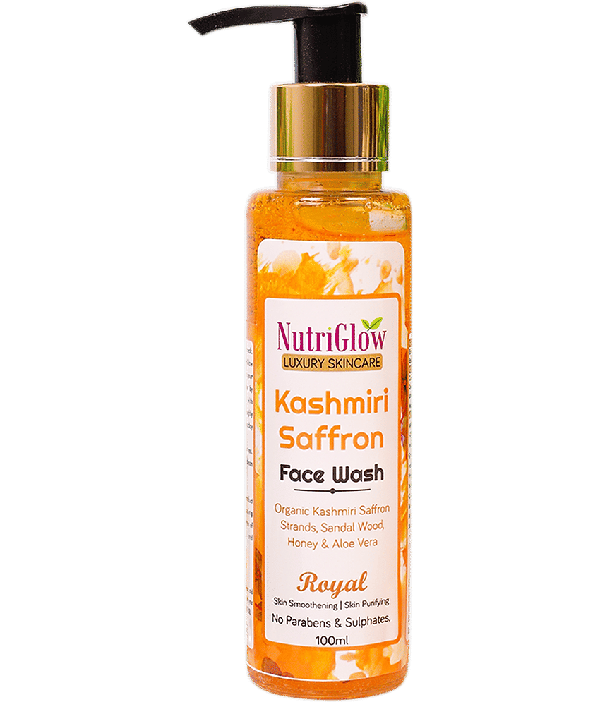 NutriGlow Kashmiri Saffron - Acne or Blemishes Removal Face Wash For All Skin Type ( Pack of 1 )