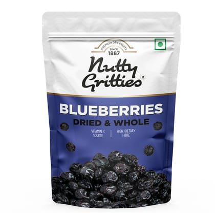 Nutty Gritties Dried Blueberries, 150 gm