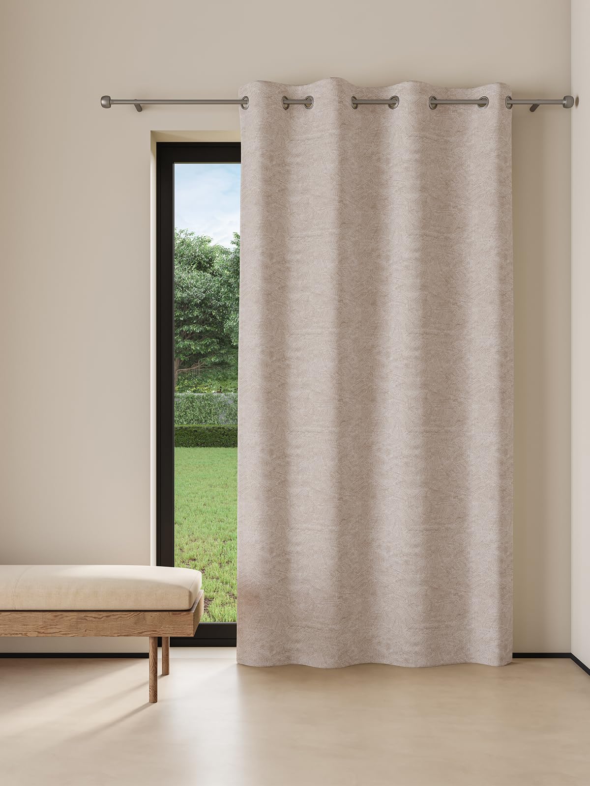DDECOR - 100% PolyesterAbstract PatternDoor 7 Ft|135 CM X 225 CM| -