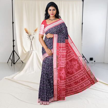 Tribal Motif Sambalpuri Silk Saree Tribal Motif Sambalpuri Silk Saree