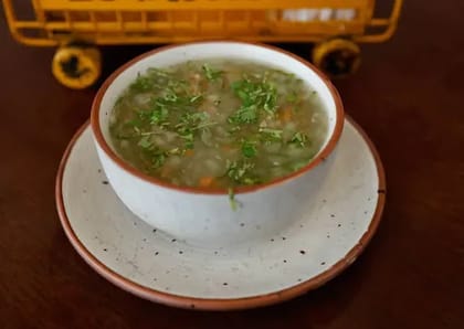 Lemon Coriander Veg Clear Soup
