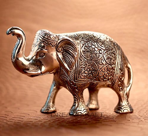 DreamKraft Metal Large Elephant For Home Decor